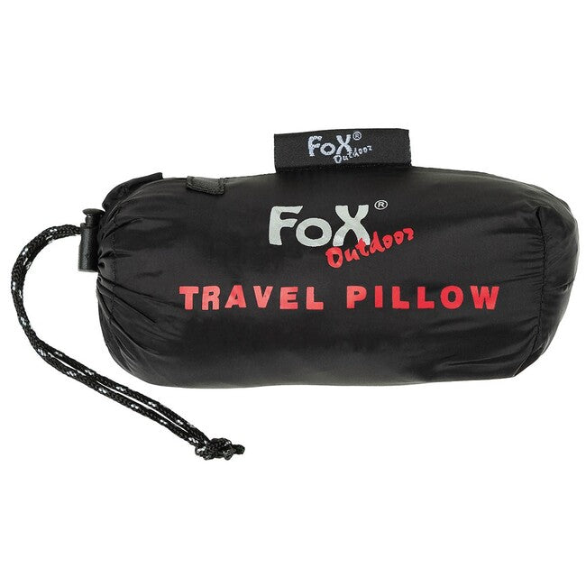 Fox Outdoor Cuscino da viaggio gonfiabile, nero