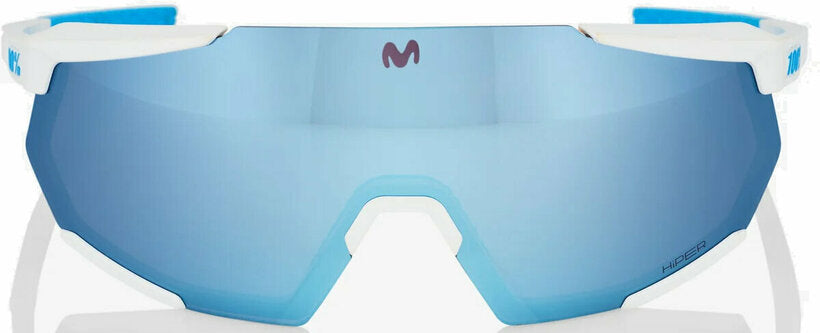 100% Racetrap 3.0 occhiali da sole, Movistar Team Bianco