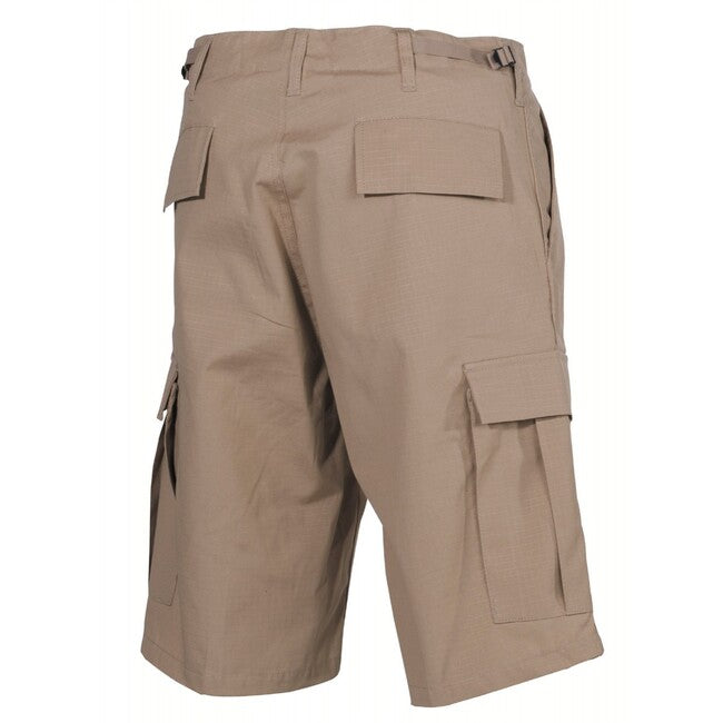 MFH Pantaloncini BDU American Rip Stop, kaki