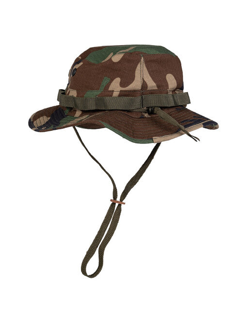 Mil-Tec Cappello US tipo GI rip-stop Woodland