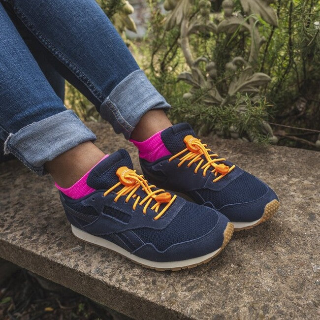 Lock Laces lacci per scarpe, arancione