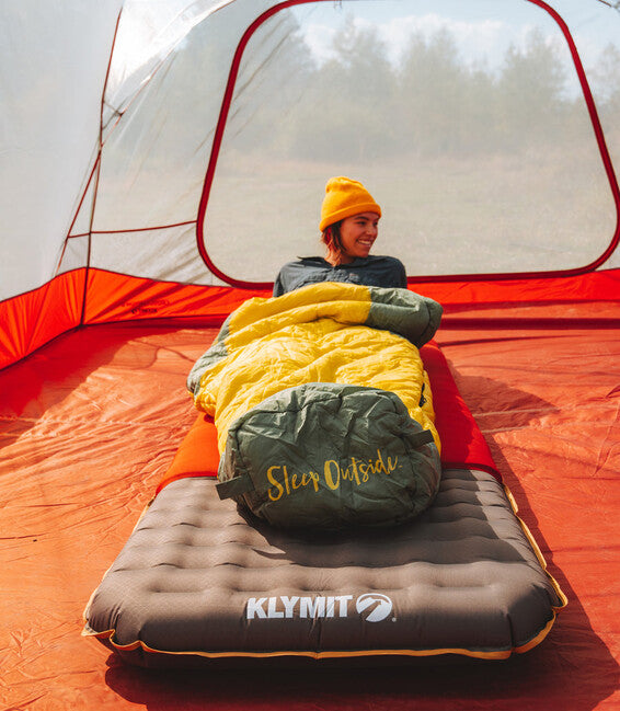 Klymit Klymaloft XL materasso isolato per auto, rosso