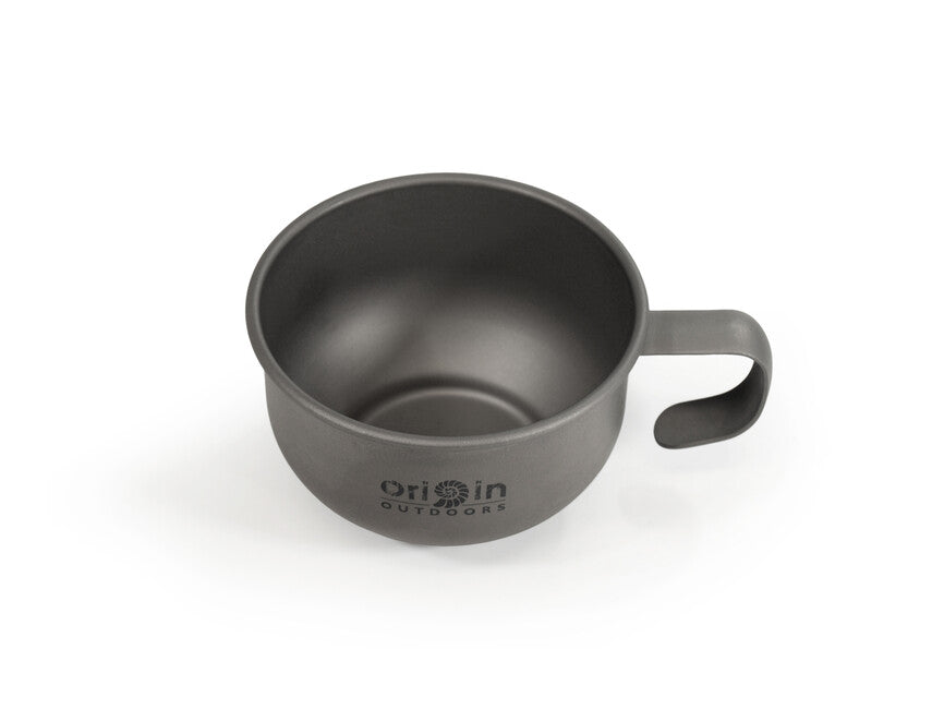 Origin Outdoors Tazza da viaggio in titanio 180 ml