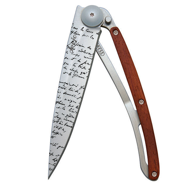 Deejo Coralwood Manuscript coltello per tatuaggi