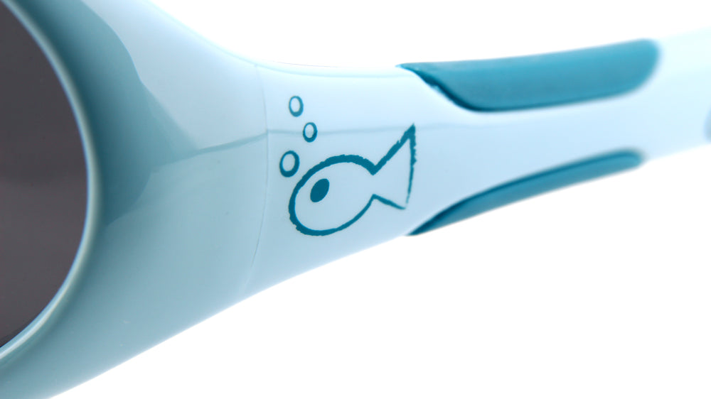 ActiveSol Occhiali da sole polarizzati per bambini, bambino e ragazzo pesce