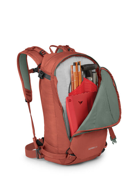 Osprey Sopris zaino 20, emberglow orange