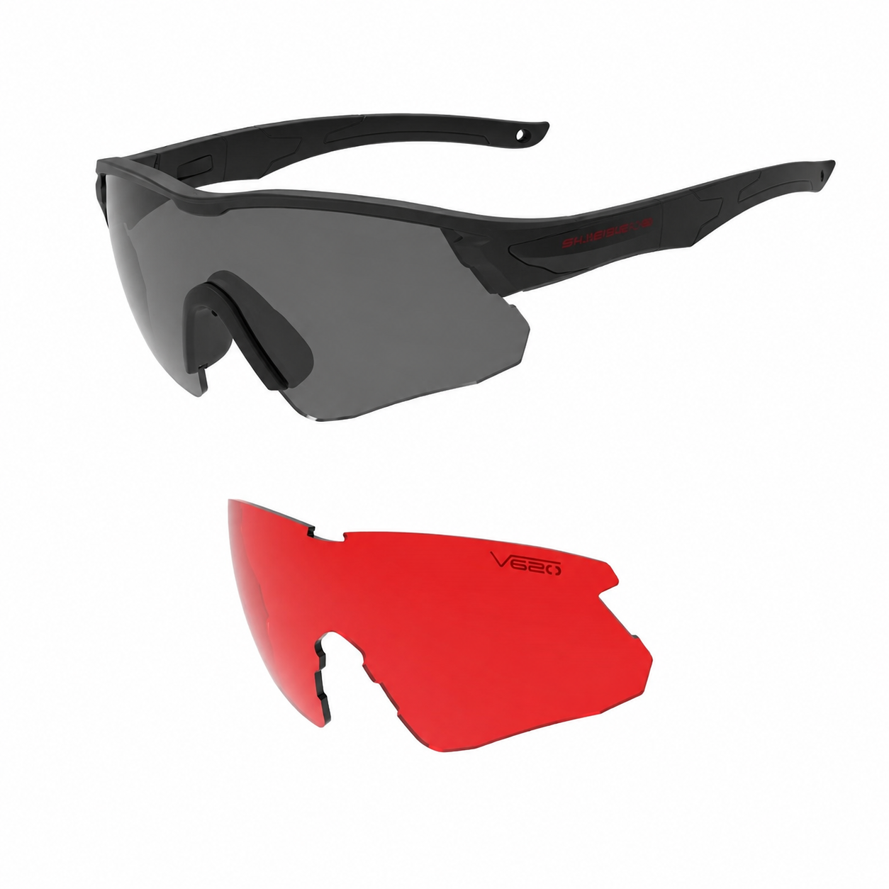 SWISS Eye® FALCON V620 taktické okuliare, čierne