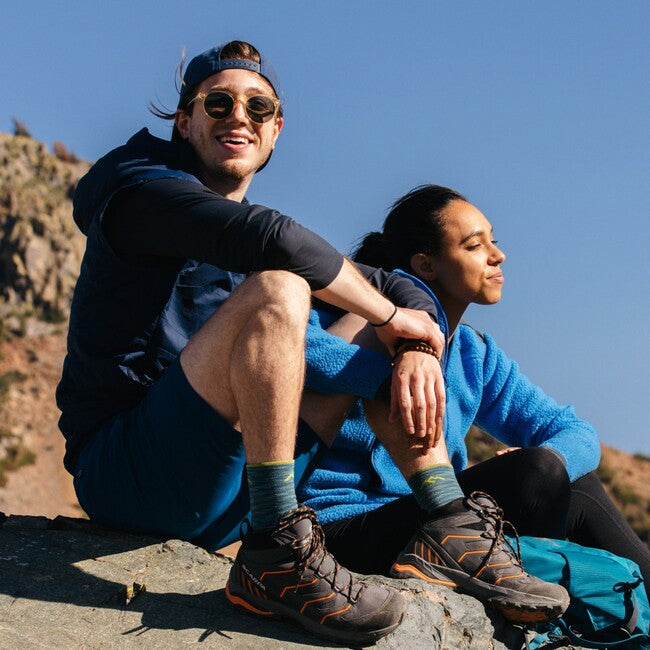 Darn Tough Light Hiker Micro Crew calzini leggero con cuscino, denim
