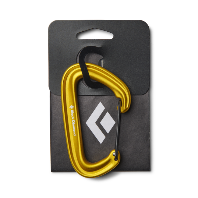 Black Diamond Litewire moschettone, giallo
