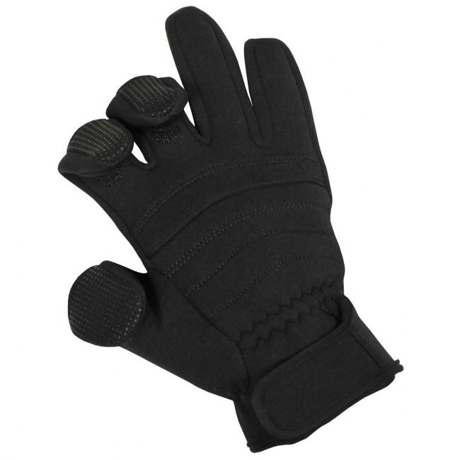 MFH Combat guanti in neoprene, neri
