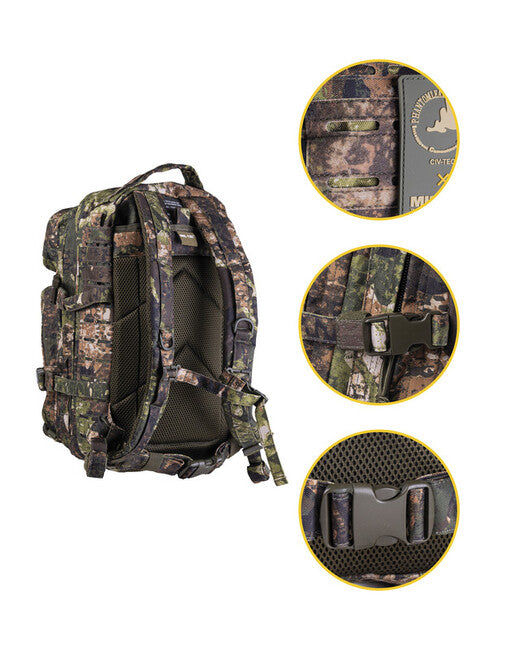 Mil-Tec Assault I Zaino laser cut Wasp i z3a