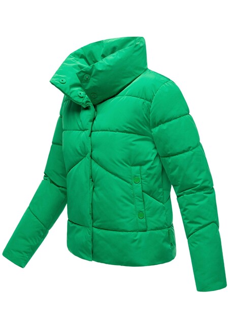 Marikoo Jalliaa giacca invernale corta da donna, verde smeraldo