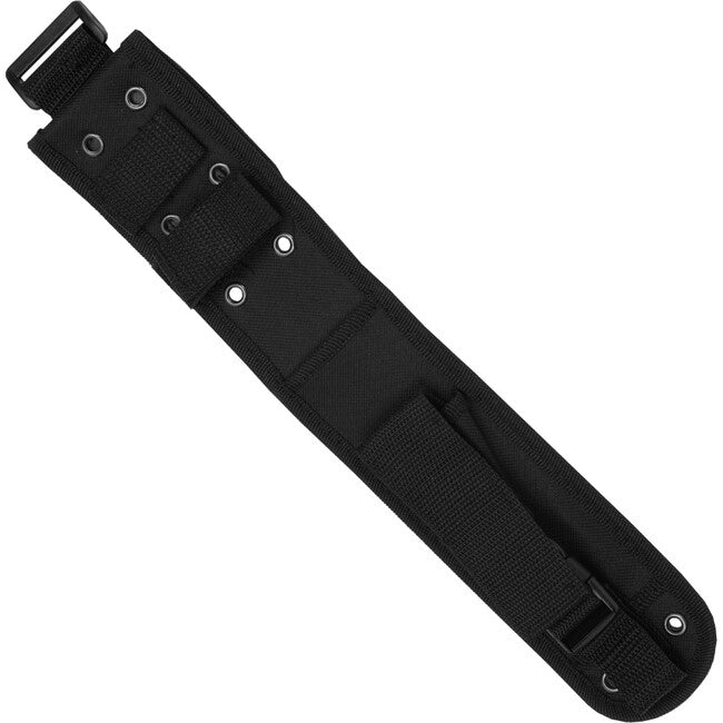 BlackField Desert Storm coltello con lama seghettata, nero