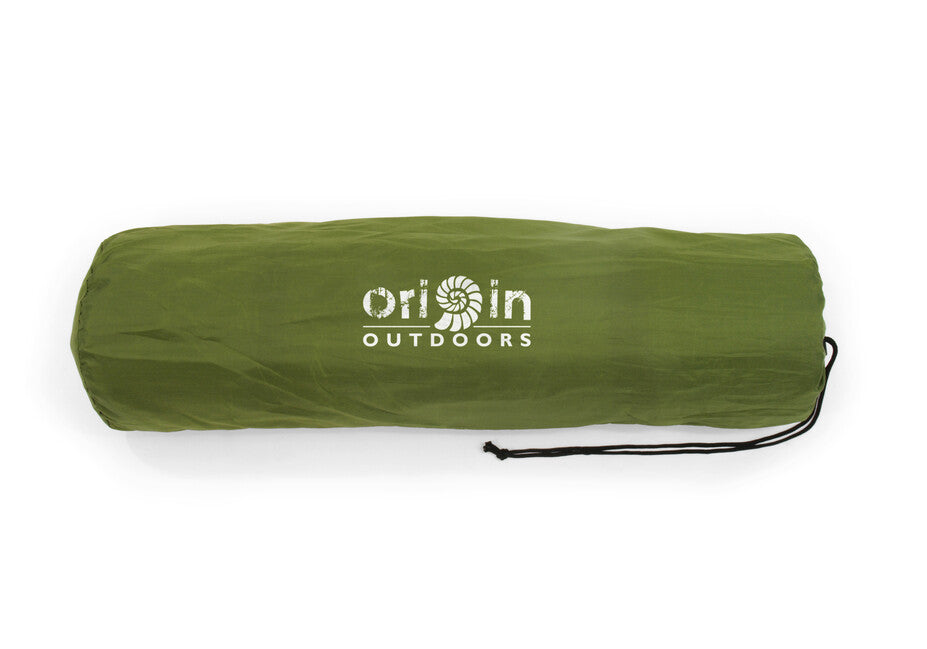 Origin Outdoors Stuoia da campeggio autogonfiabile 10 cm, oliva