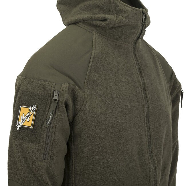 Helikon-Tex Cumulus felpa con cappuccio - pile pesante, grigia ombra