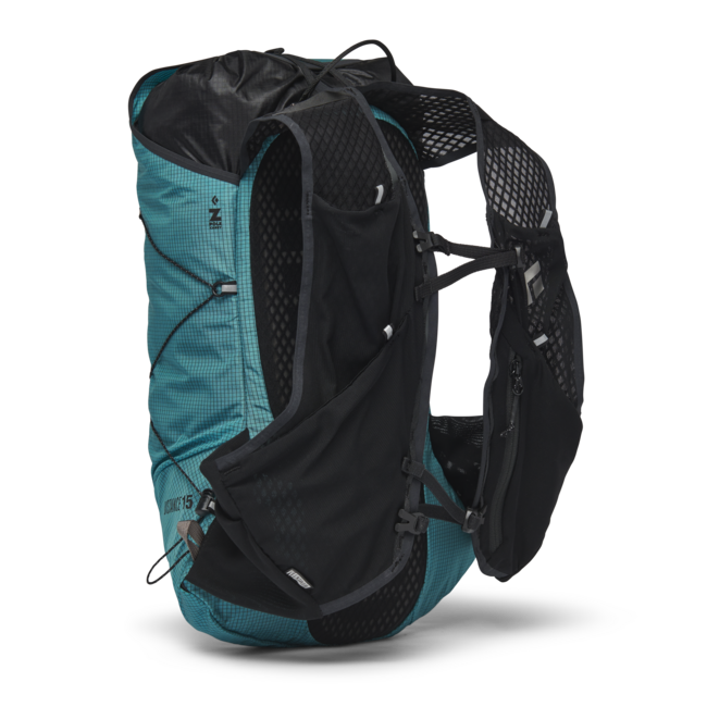 Black Diamond Distance 15 zaino da escursionismo da donna, patina scura