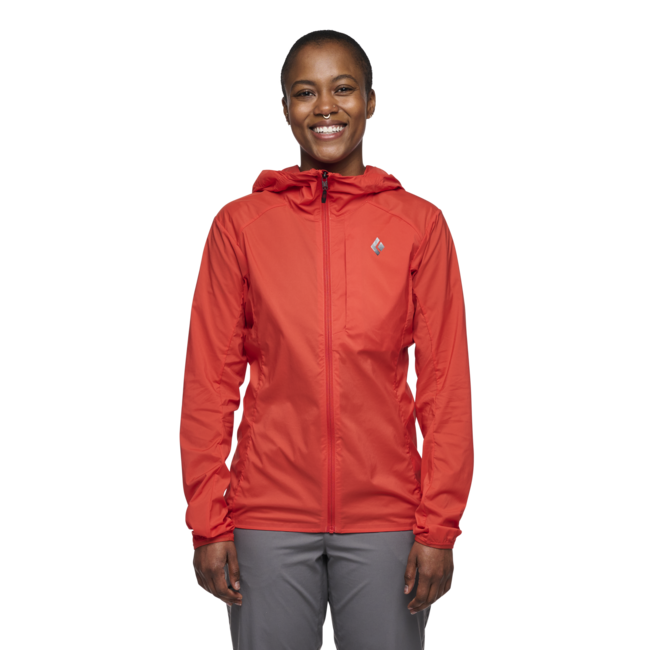 Black Diamond Alpine Start Giacca softshell ultraleggera da donna, ottanio
