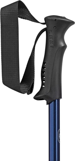 Leki Eagle bastoni da trekking 110 - 145 cm, blu notte bianco scuro metallizzato