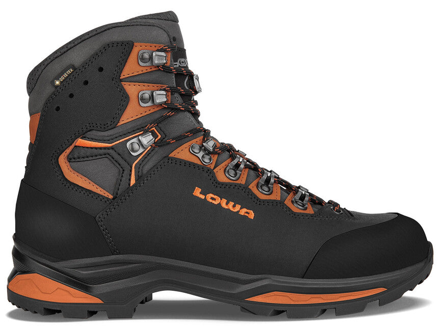 Lowa Camino Evo GTX scarpe da Trekking, nero/arancio