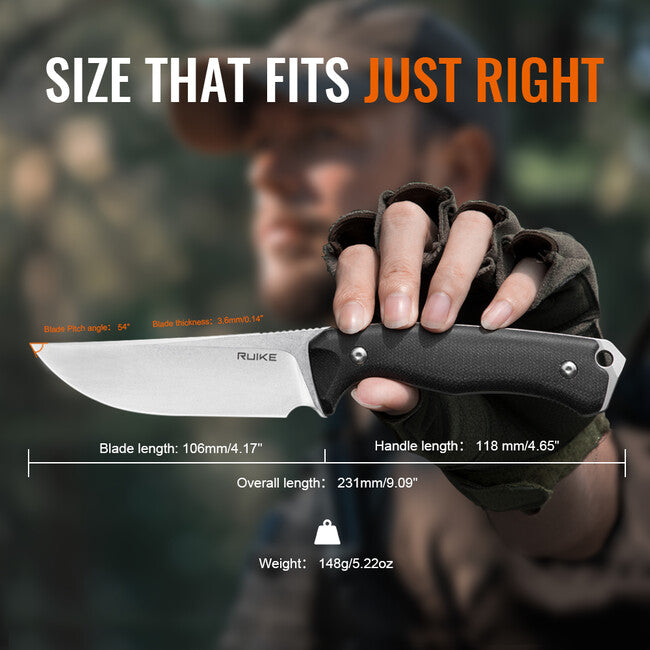 Ruike F186MG coltello, verde