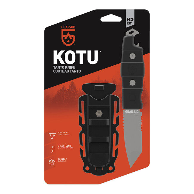 Gear Aid Kotu coltello tanto, nero