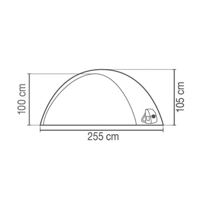 Coleman Darwin tenda per 2 persone