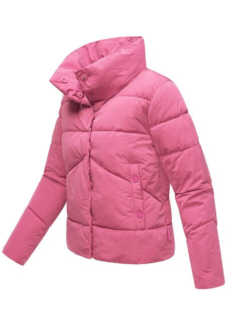 Marikoo Jalliaa giacca invernale corta da donna, berry rouge