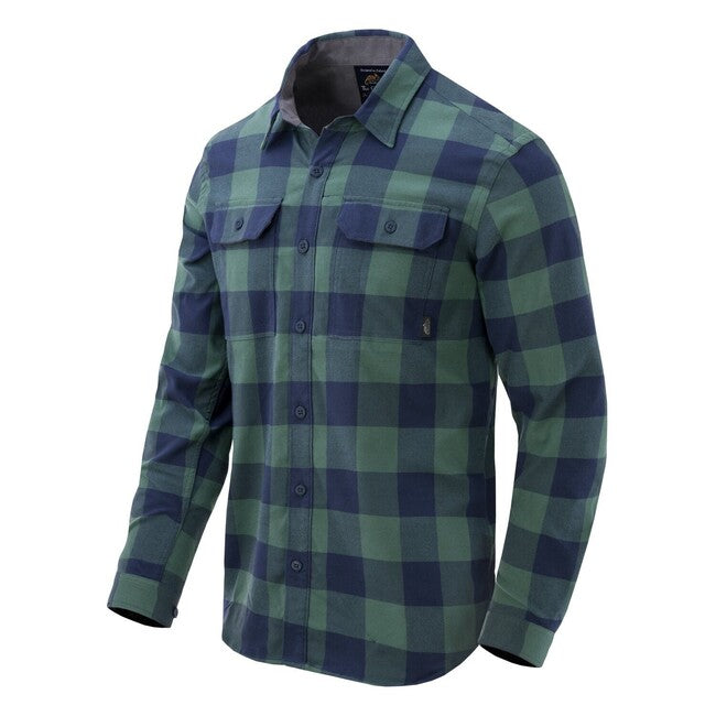 Helikon-Tex Camicia Greyman, moss green checkered