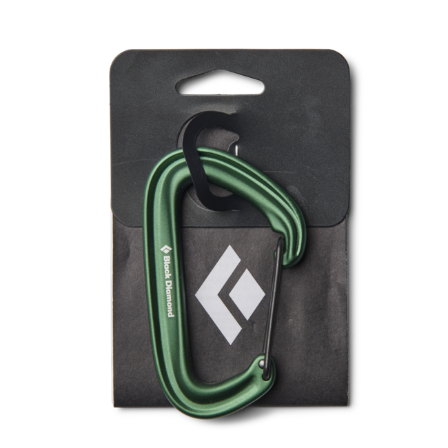 Black Diamond Litewire moschettone, verde