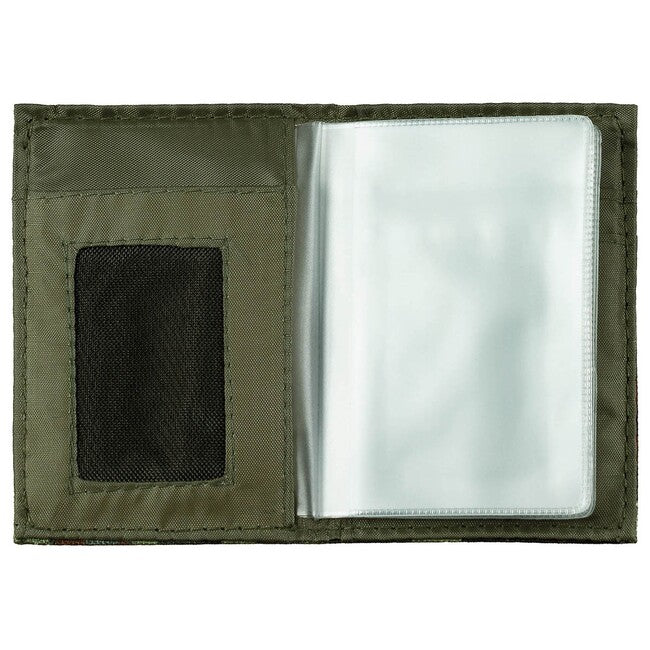 MFH Porta carte d'identitá, bw camo