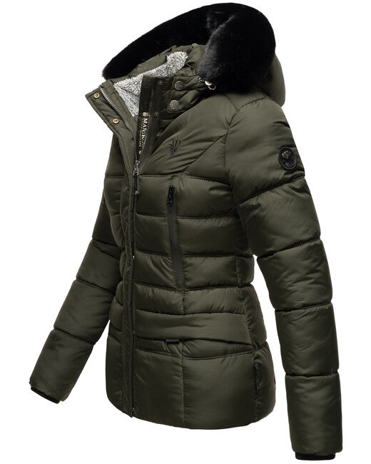 Marikoo LOVELEEN giacca invernale da donna, oliva