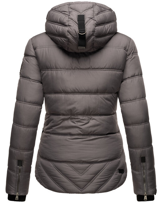 Navahoo Renesmee giacca transitoria da donna, grigio scuro