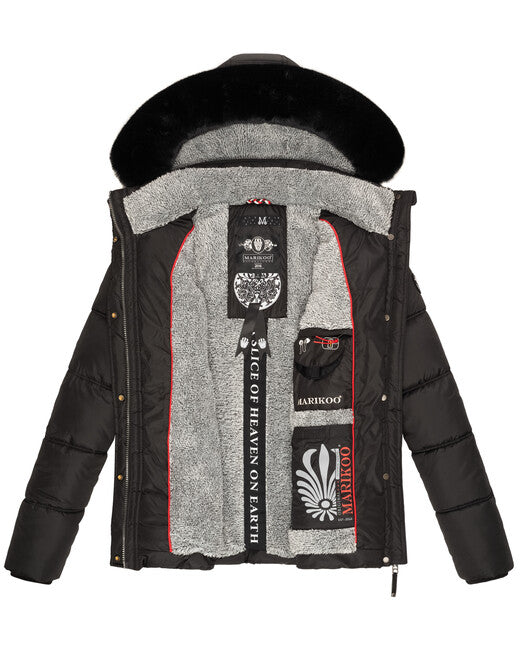 Marikoo Loveleen giacca invernale da donna, nera
