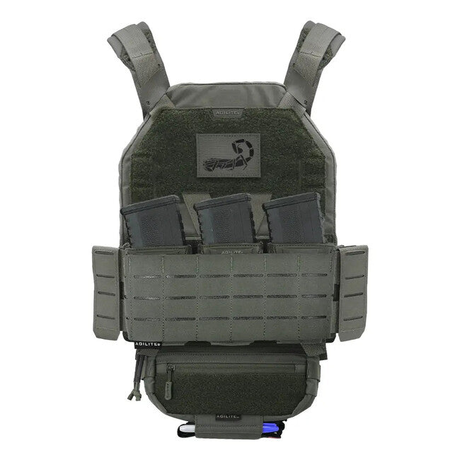 Agilite Portapiatti Sub-Zero, verde ranger