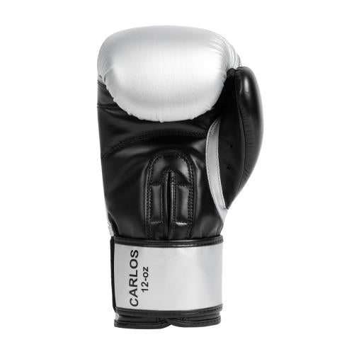 BENLEE Carlos guanti da boxe, argento e neri