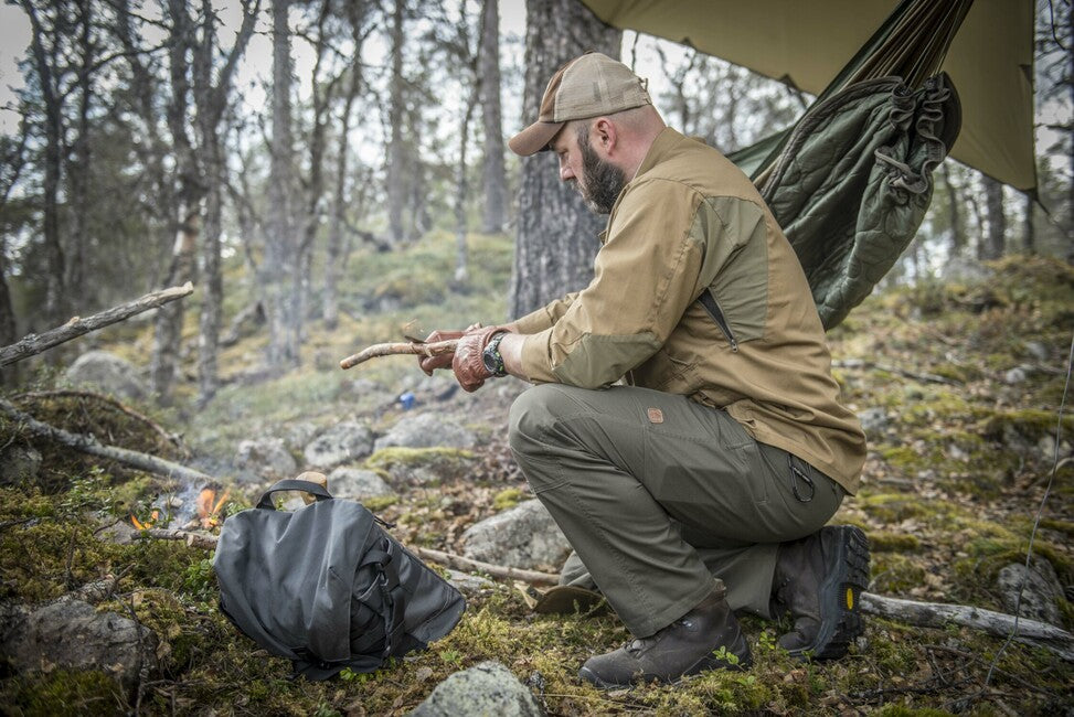 Helikon-Tex Woodsman pantaloni - Verde Taiga / Nero