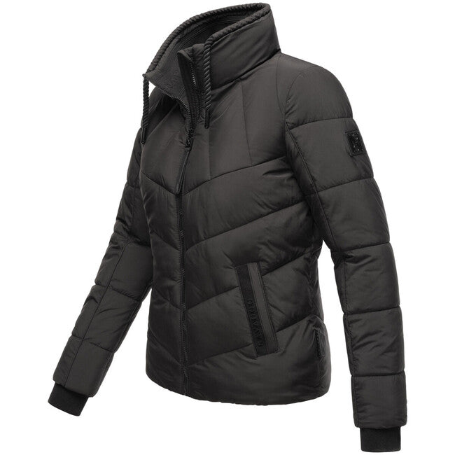 Navahoo Liebesfee giacca invernale da donna, nera