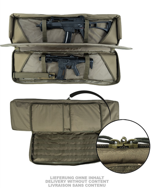 Mil-Tec Fondina combinata per pistola lunga e corta, oliva