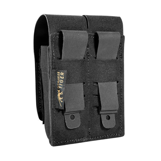 Tasmanian Tiger Custodia per caricatori dbl pistol mag pouch mkiii, nero
