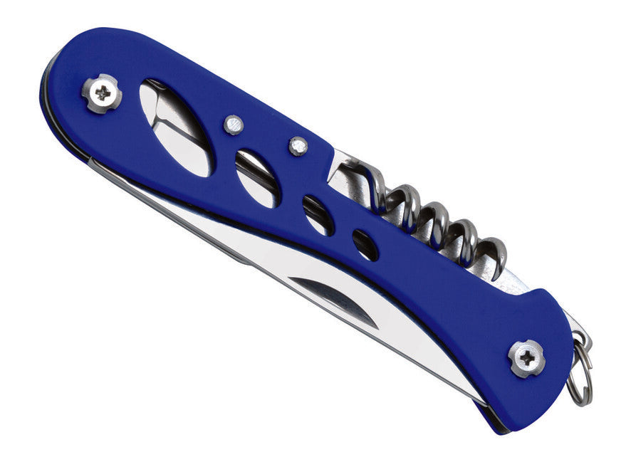 Baladeo ECO163 coltello multifunzione Barrow 7 funzioni, blu