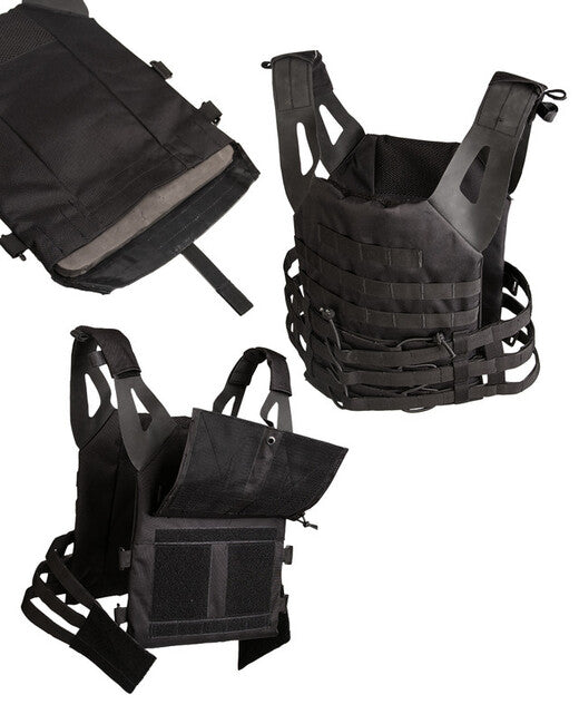 Mil-Tec Molle GEN II portapiatti, nero