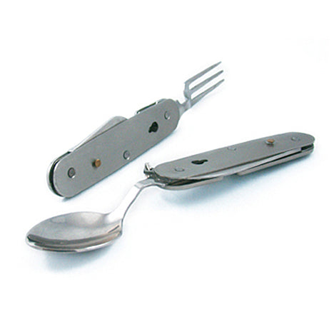 Coghlans Camper`s Knife set di posate pieghevoli compatte