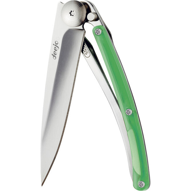Deejo Coltello di chiusura, verde