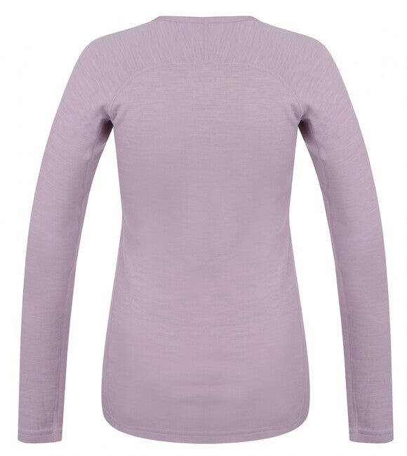 Husky Mertee maglia termica da donna a maniche lunghe, lilla chiaro