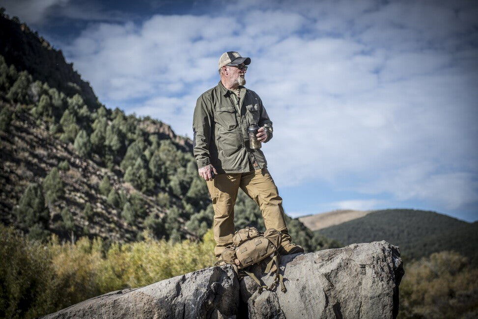 Helikon-Tex Woodsman camicia - marrone terroso, nero A