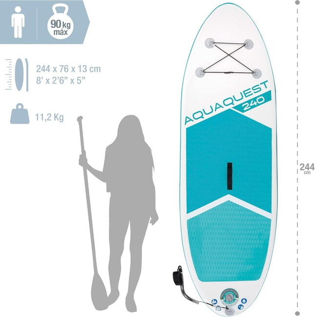 Intex Aquaquest paddleboard sup 240, aquaquest