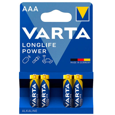 Varta Longlife Power batteria AAA / Micro 4 pezzi