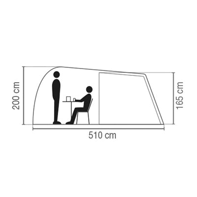 Coleman Waterfall DeLuxe tenda per 5 persone