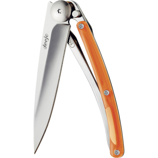 Deejo Coltello di chiusura arancione