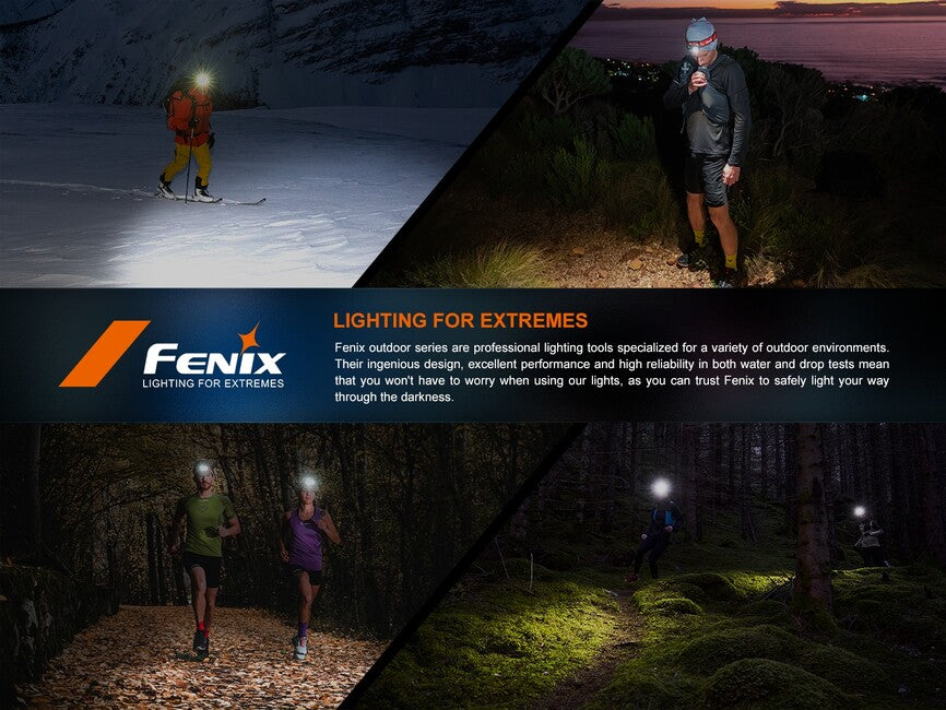 Fenix Hl18r-t V2.0 lampada frontale ricaricabile, bianco
